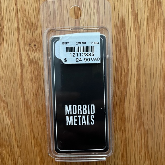 Morbid Metals - 18g Nose Hoops 316L surgical steel - Picture 2 of 2